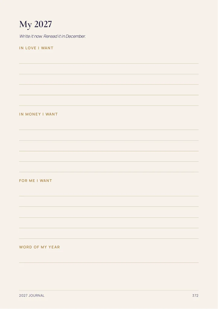 2027 Journal page
